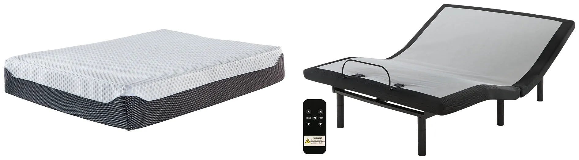 12 Inch Chime Elite Mattress with Adjustable Base