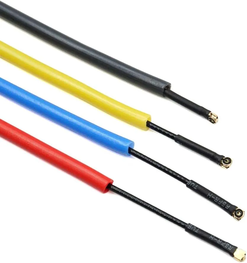 12Pcs Plastic Protection Antenna Tube with Caps for RC Cars FPV Drone Receiver Antenna Frsky XM  X4R X4RSB
