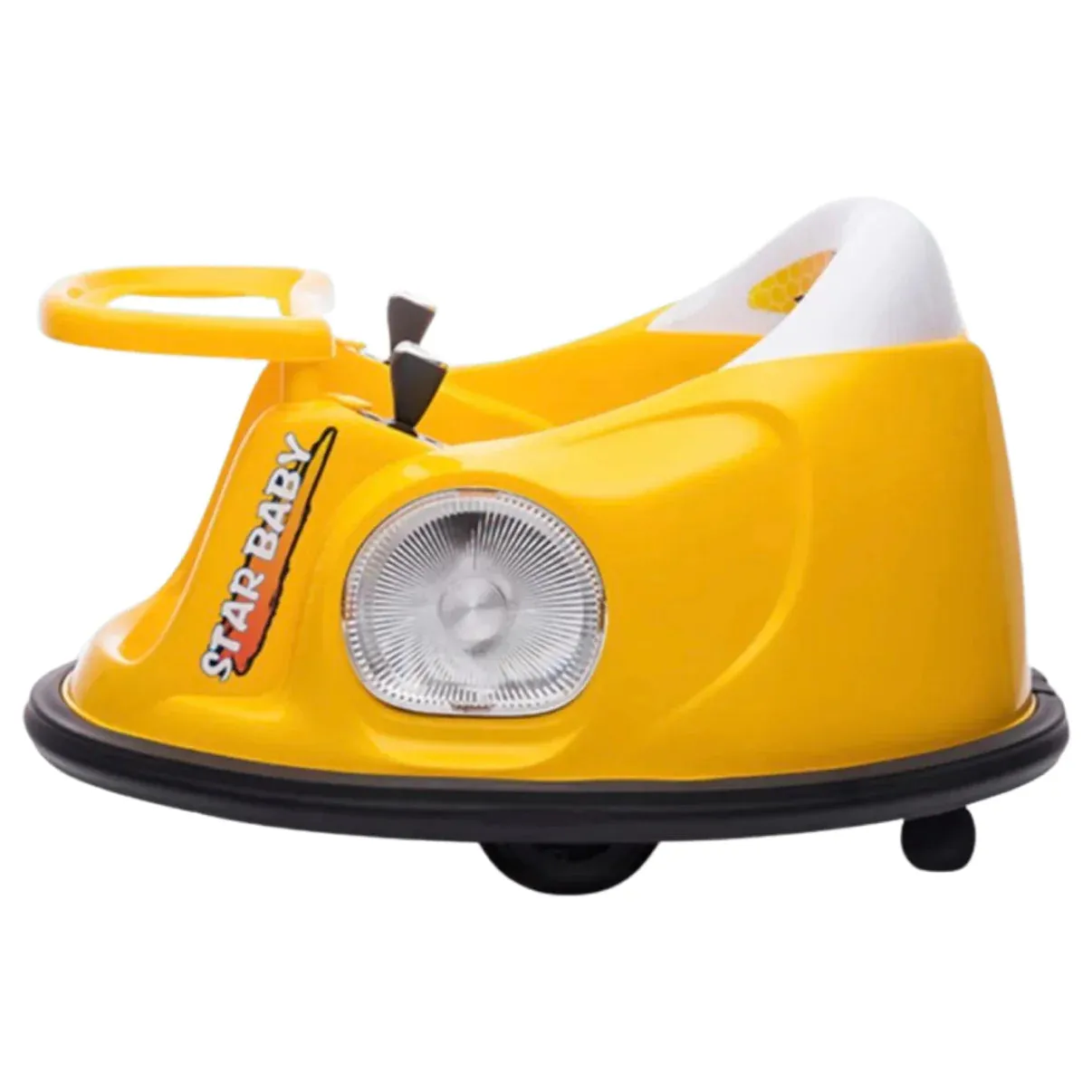 12V Bumper Cars with Parental Remote for Toddlers