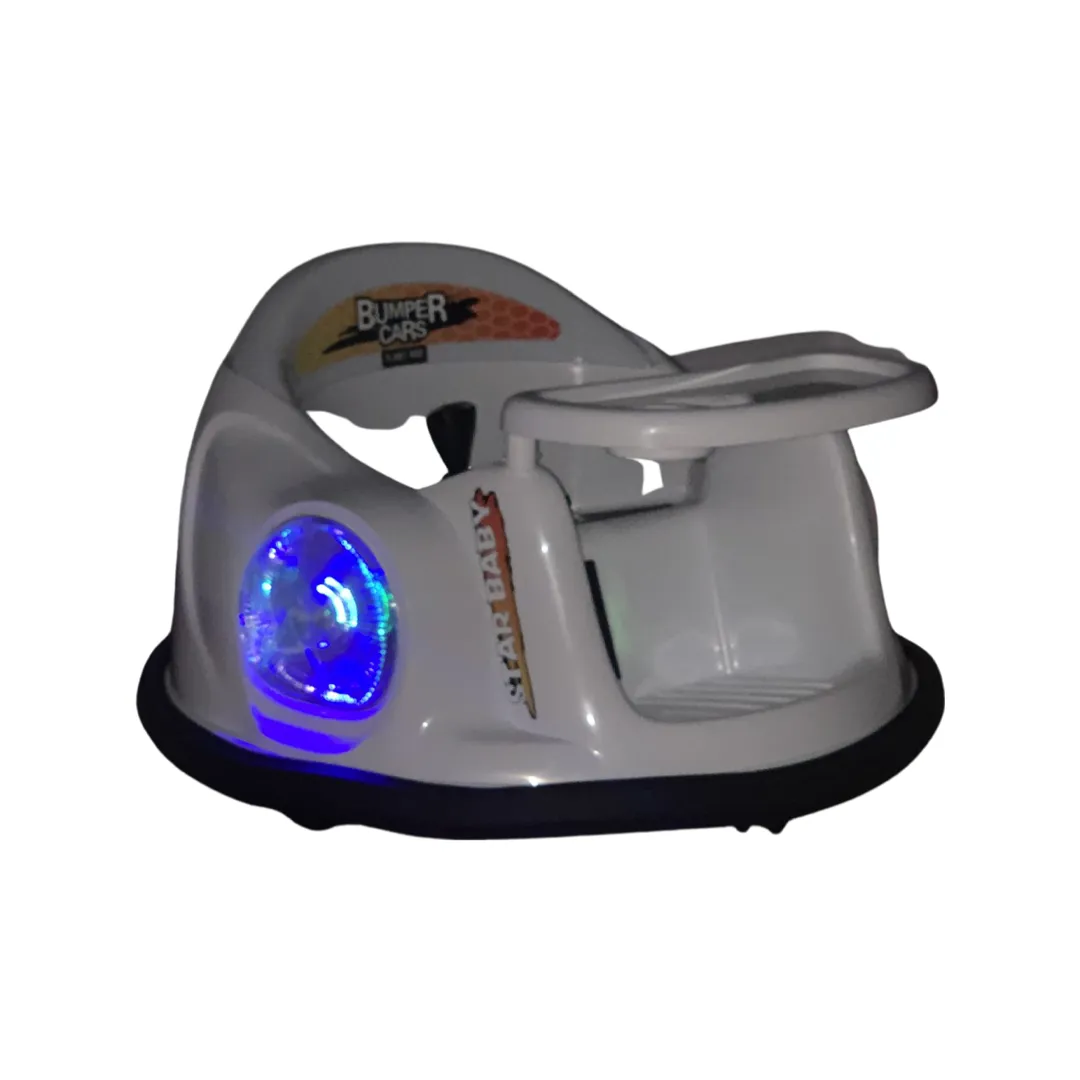 12V Bumper Cars with Parental Remote for Toddlers