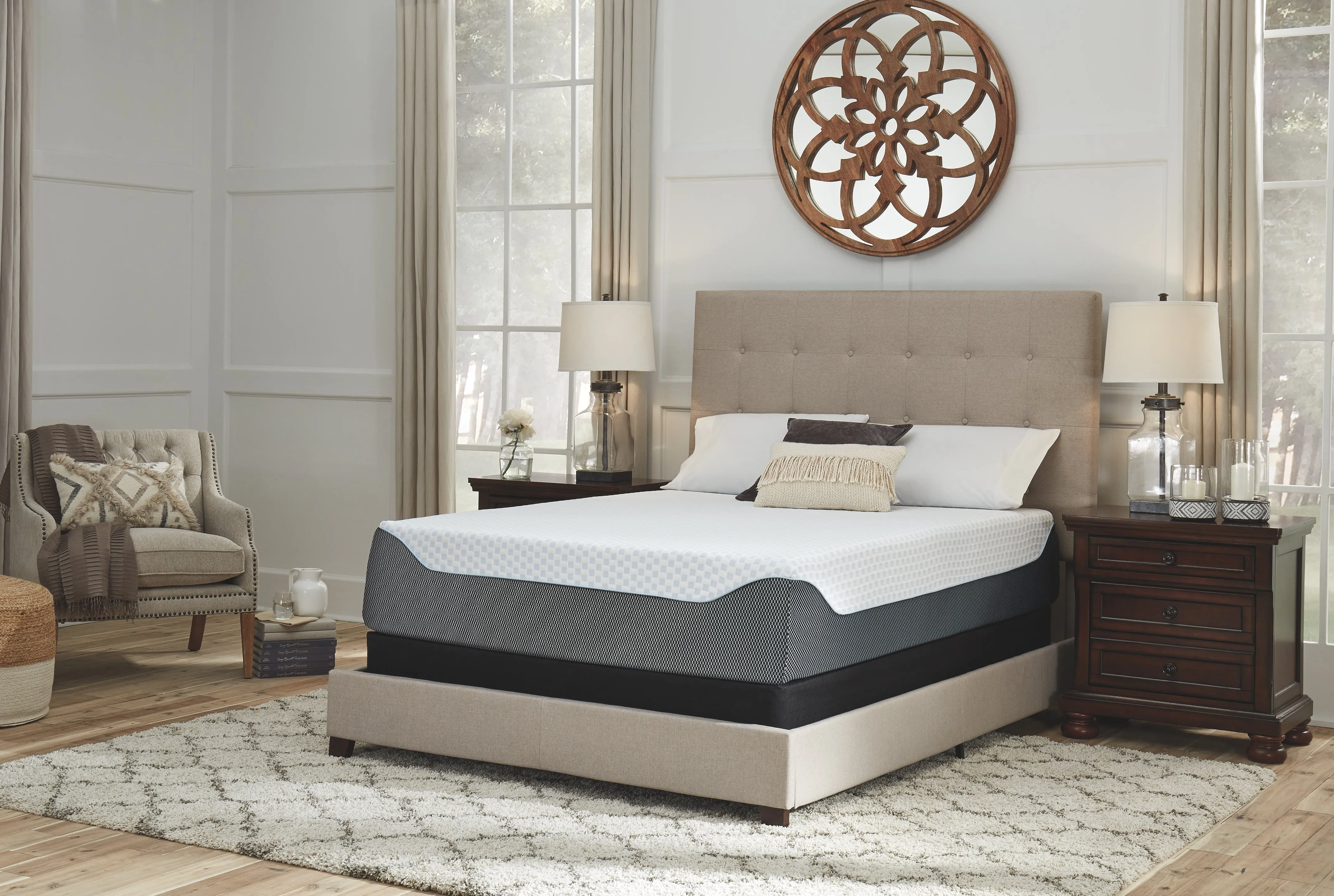 14 Inch Chime Elite Sierra Sleep by Ashley Memory Foam Mattress