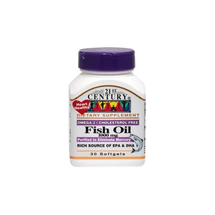 21st Century Fish Oil 1000mg 30s