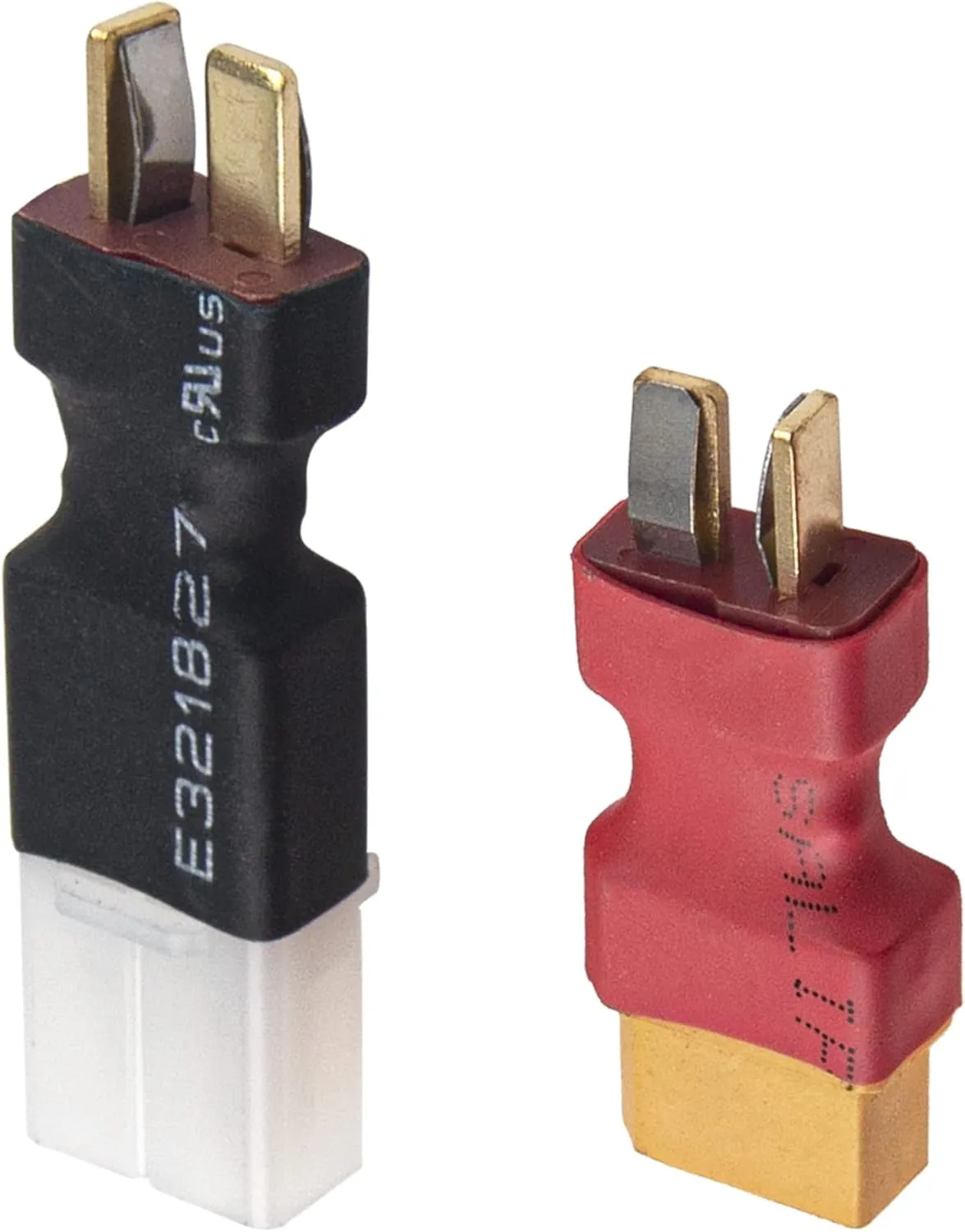 3 in 1 Deans T Female Plug to JR Female JST Female Igniter Charger Adapter & Female Tamiya-Style to T Plug Male Adapter, Female XT60 to T Plug Male Connector for RC Glow Igniter Ignition Receiver