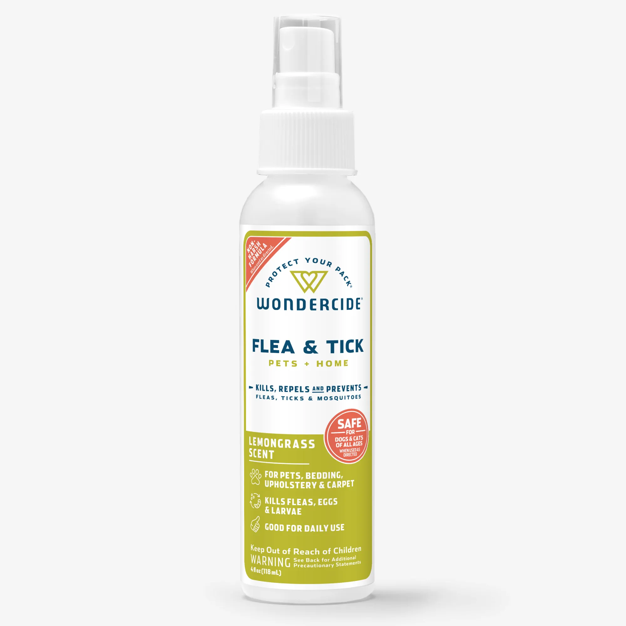 4 oz. Flea & Tick Spray for Pets   Home with Natural Essential Oils