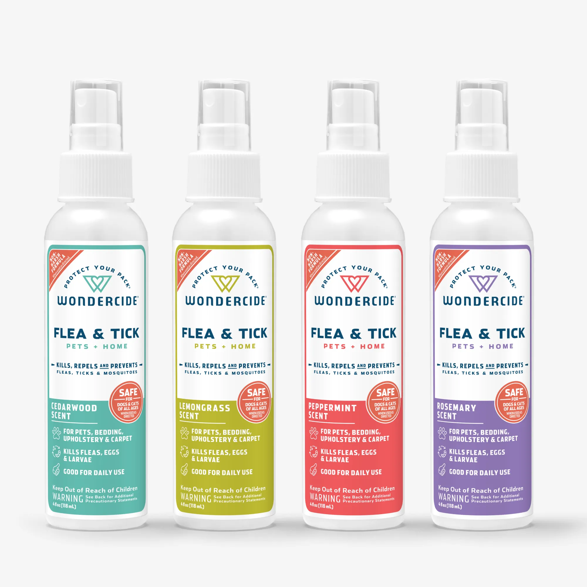 4 oz. Flea & Tick Spray for Pets   Home with Natural Essential Oils