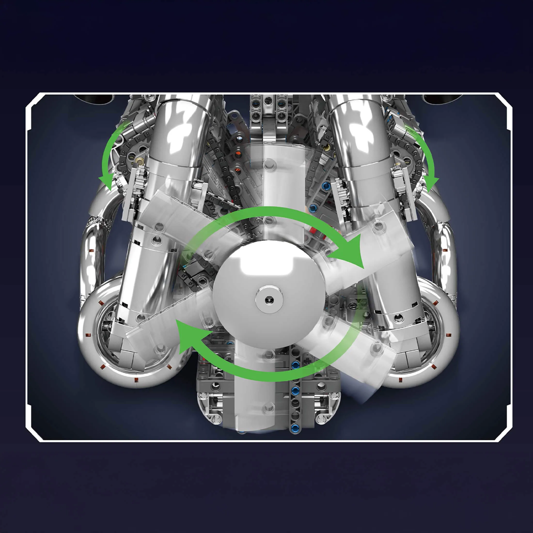 5.5L AMG V8 Engine & Gearbox 2898pcs