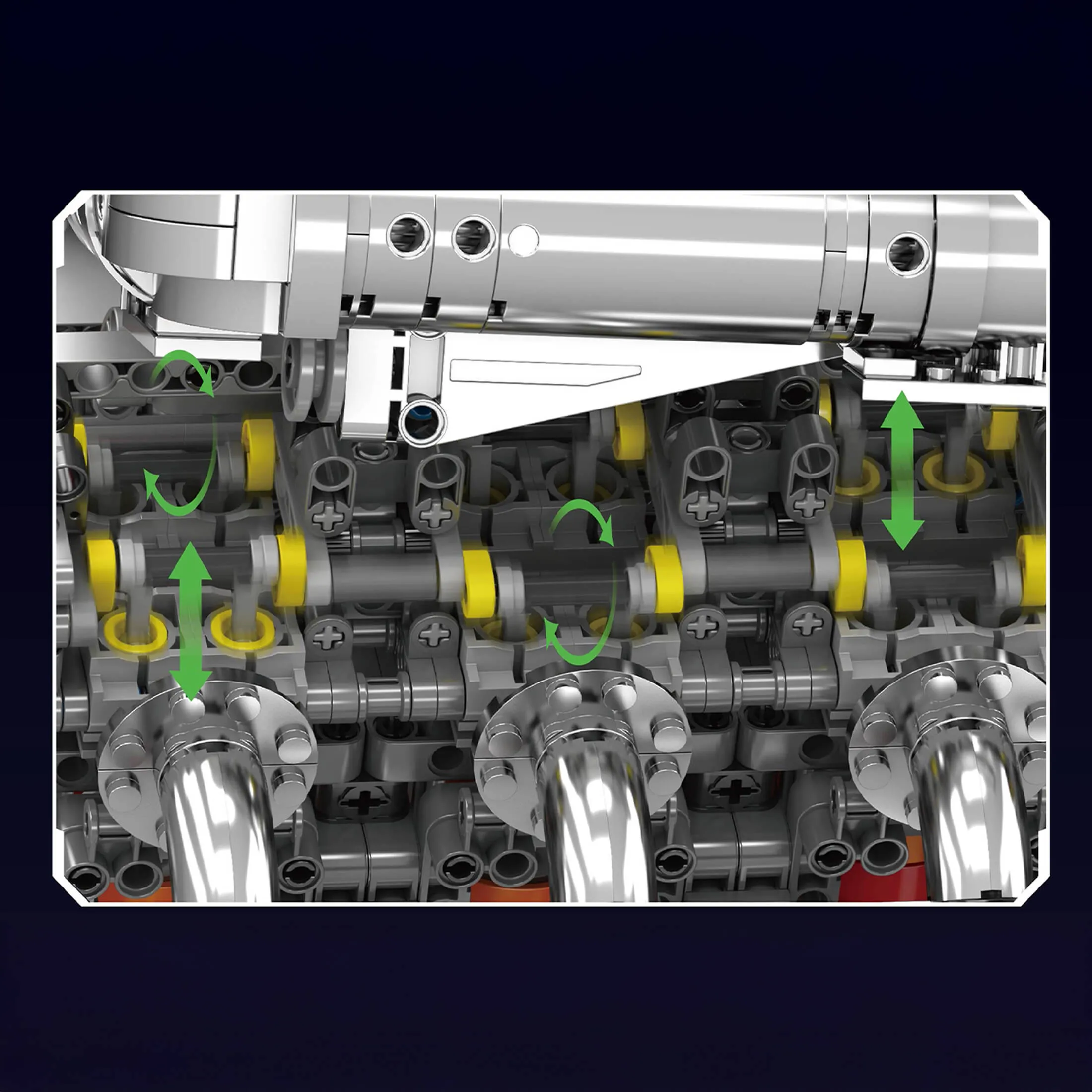 5.5L AMG V8 Engine & Gearbox 2898pcs