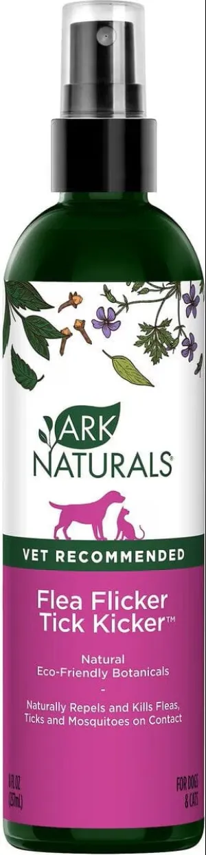 Ark Natural's Flea Flicker! Tick Kicker! Spray Flea and Tick Cat and Dog Spray - 8 oz Bottle
