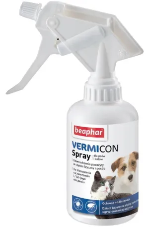 Beaphar Vermicon Pet Flea & Tick Spray 250Ml