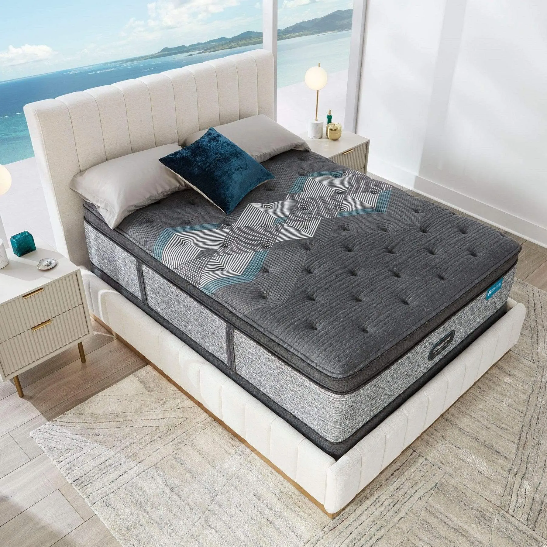 Beautyrest 17.5" Harmony Lux Diamond Series Plush Pillow Top Mattress