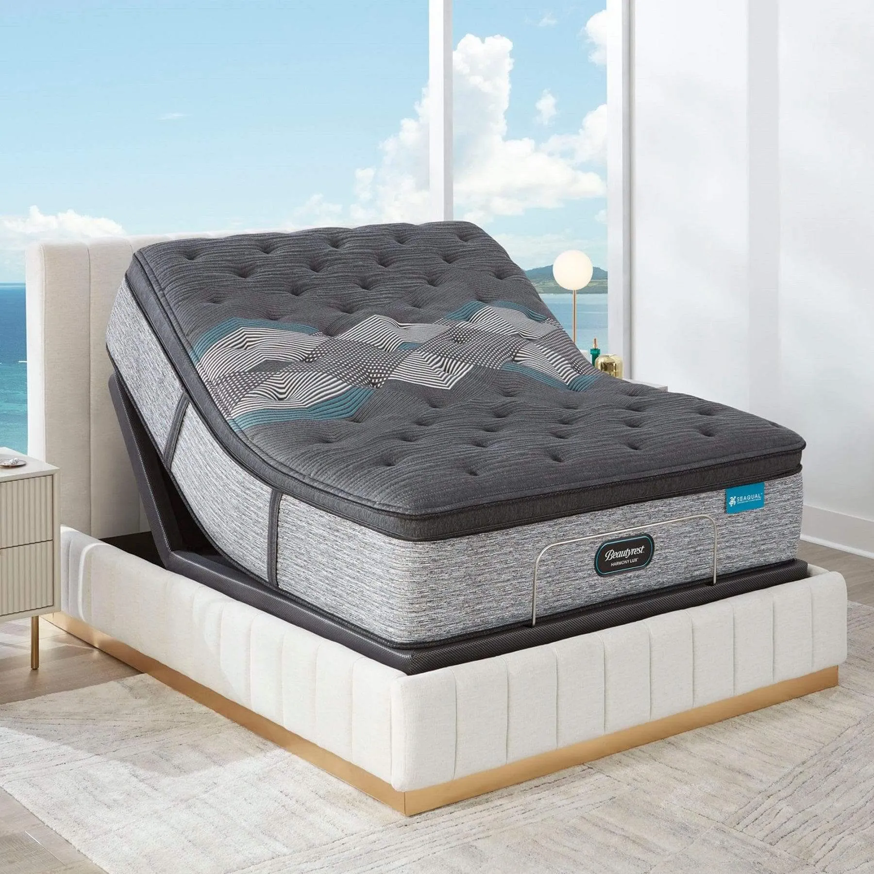 Beautyrest 17.5" Harmony Lux Diamond Series Plush Pillow Top Mattress