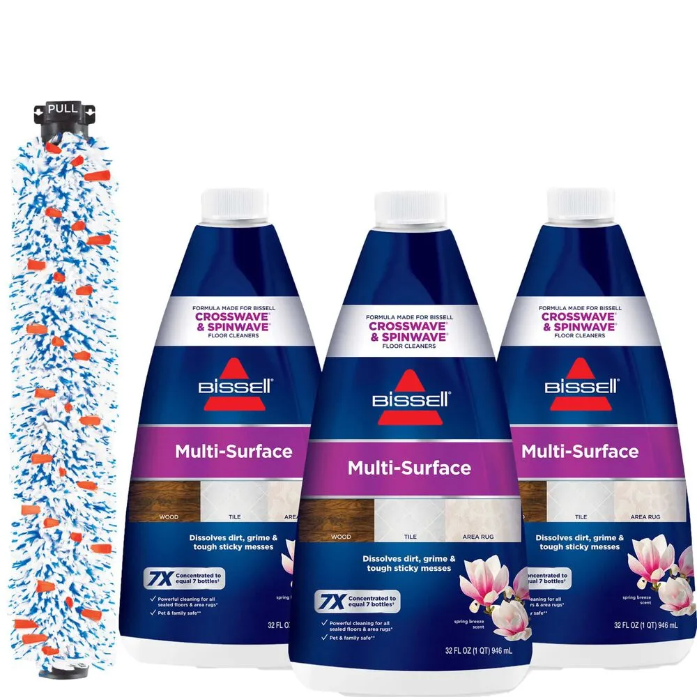 BISSELL Multi-Surface Formula & Multi-Surface Brush Roll Bundle