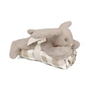 Blankie and Bunny - Taupe Gift Set