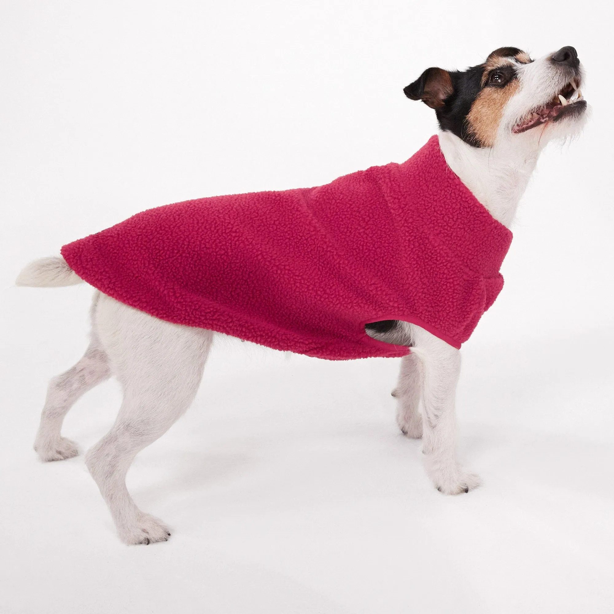 Bow-wow XS Sherpa Dog Coat - Cerise