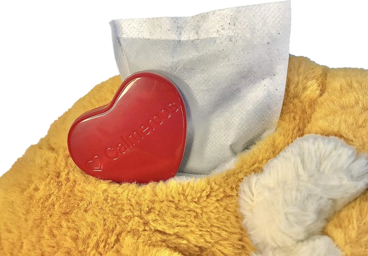 Cat Heartbeat Toys - Calming Separation Anxiety Relief Toys for Kittens - Heartbeat Simulator in a Soft Comforting Pillow Pet Plush