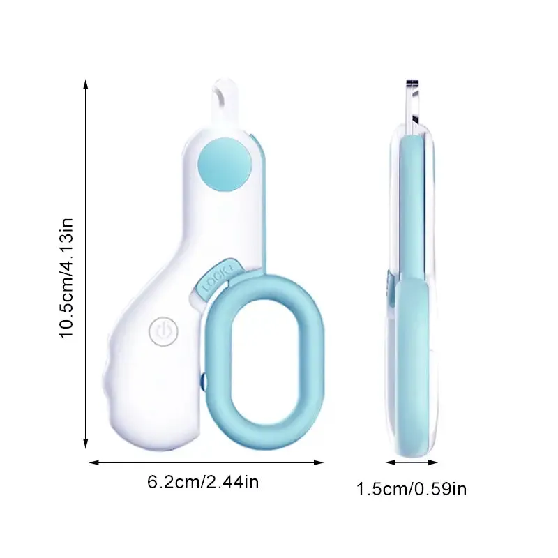 Cat Nail Clipper with LED Light
