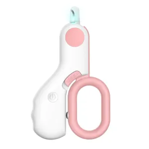 Cat Nail Clipper with LED Light