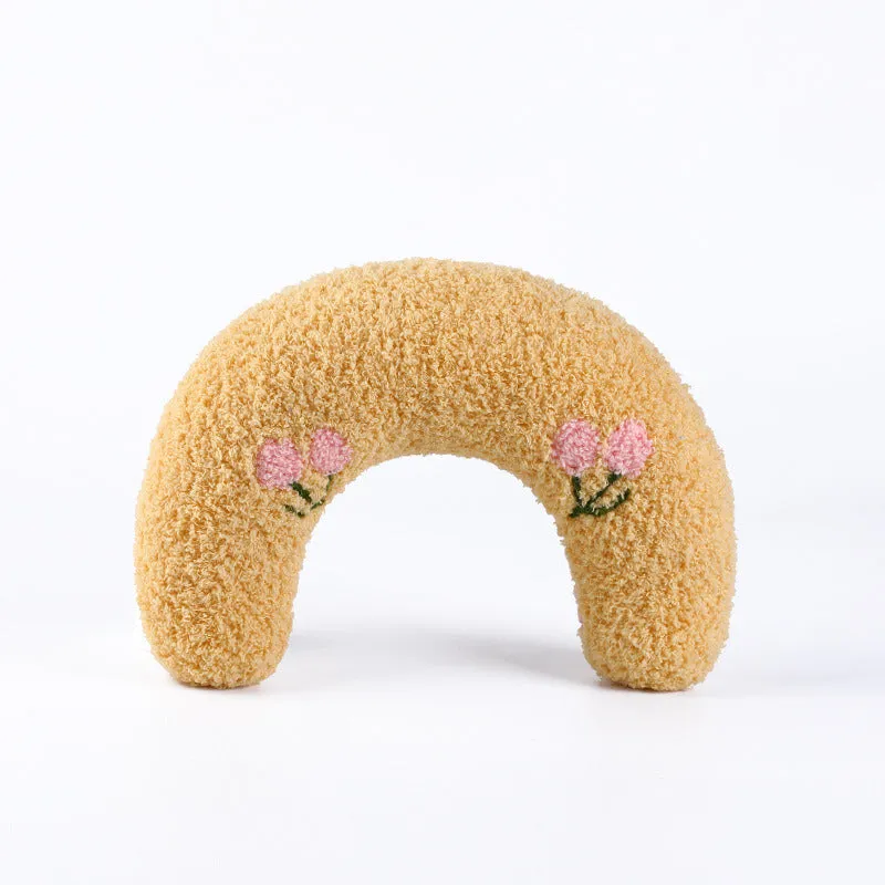 Cat U-shaped pillow protection deep sleep pet pillow dog cat pillow dog dog toy cat toy