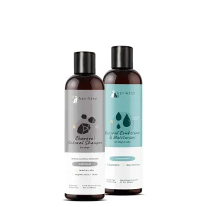 Charcoal Pet Shampoo & Conditioner Set