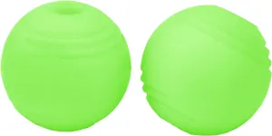 Chew King Glowing Fetch Ball, Dog Ball Toys, 3 Inch (Pack of 2), Fits Ball Launcher
