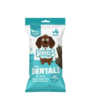 Chicken, Peppermint & Decaf Green Tea Daily Dentals For Large Dogs