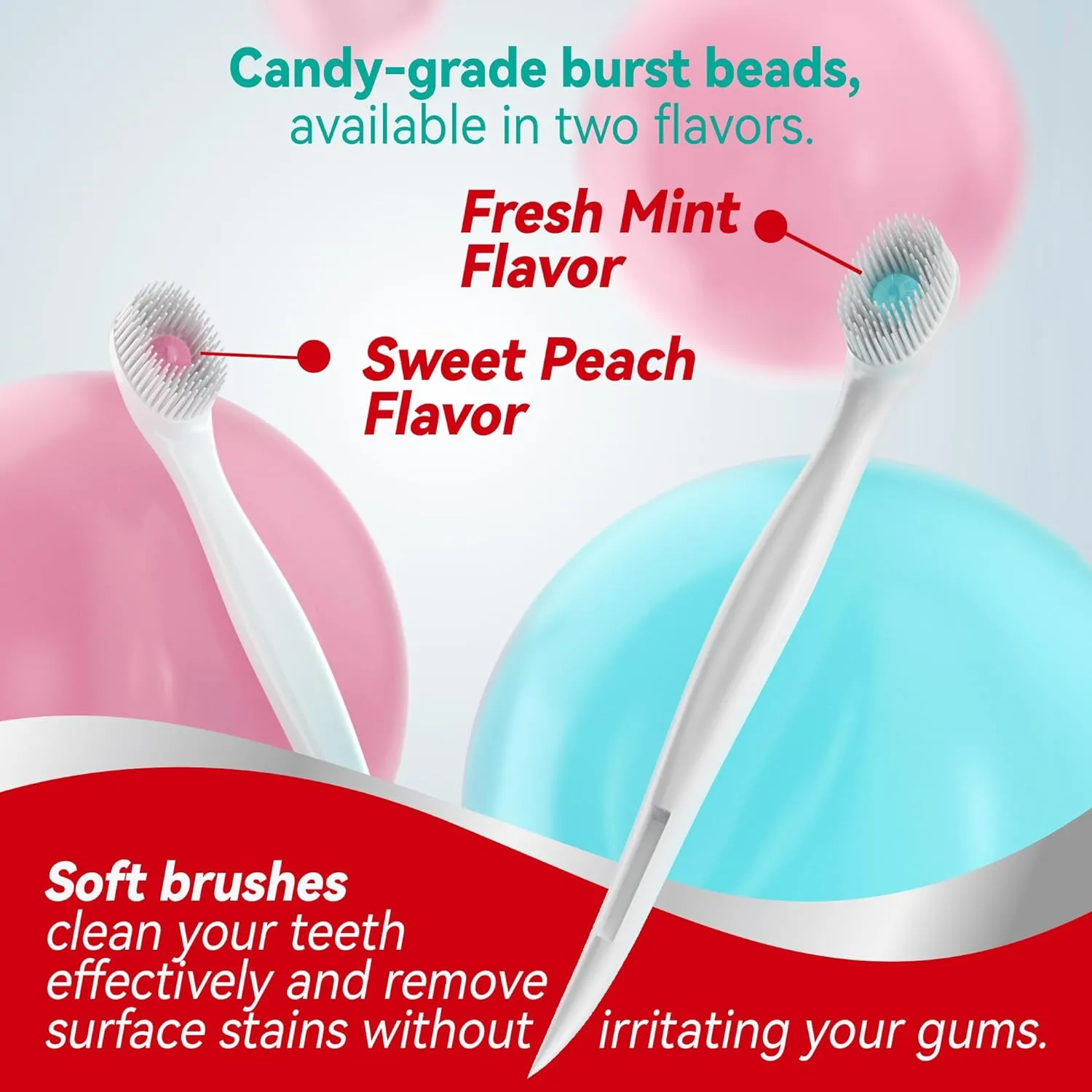 cleaings Mini Brushes-Disposable Toothbrushes with Toothpaste and Pick for Work or Travel, 24 Count (Mint FlavorPack of 1)