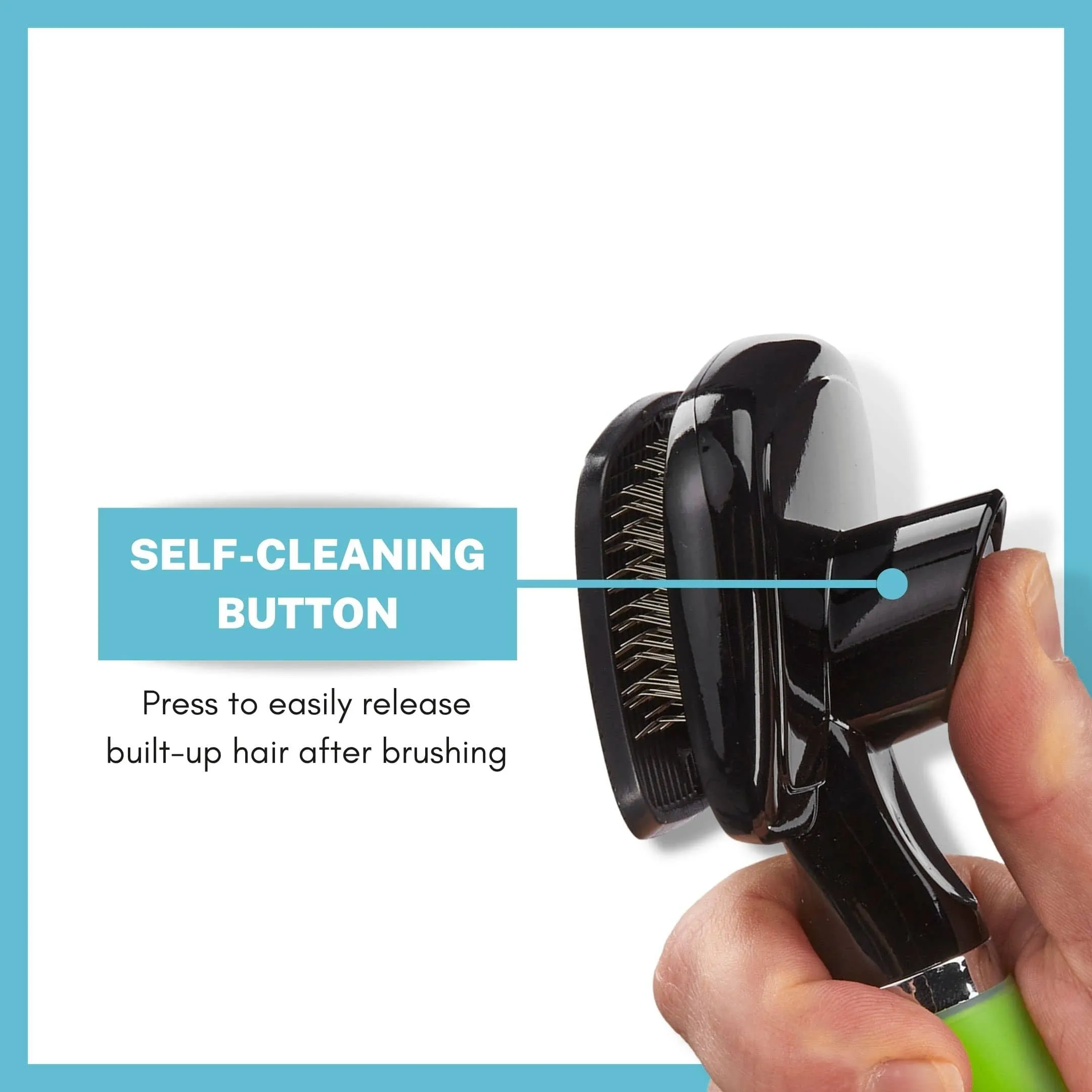 CONAIR PRO Self-Cleaning Grooming Pet Slicker Brush
