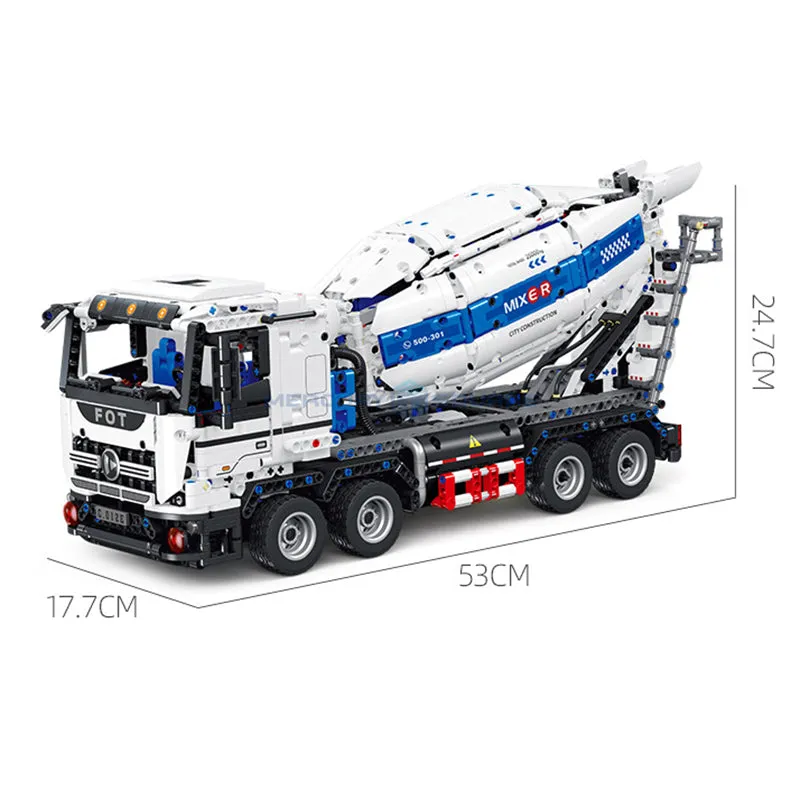 Concrete Mixer Truck 2432pcs