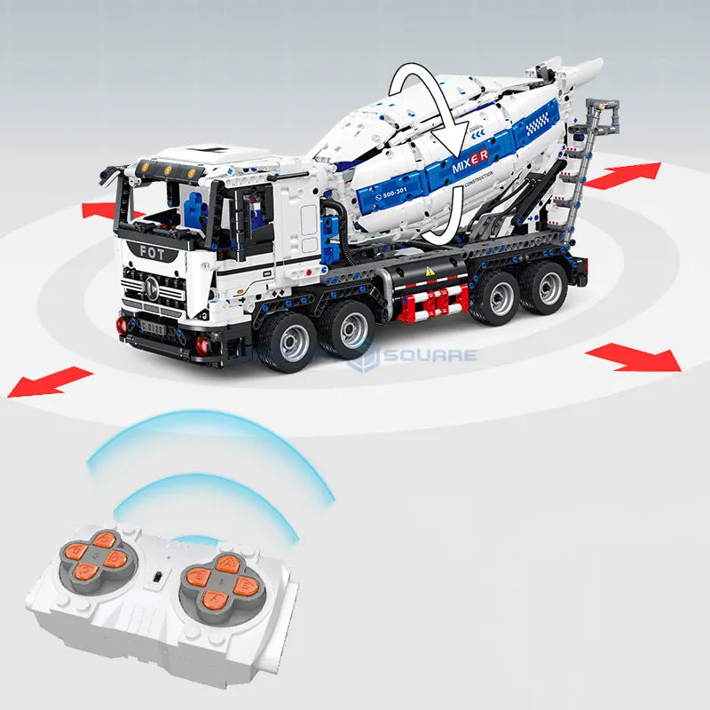 Concrete Mixer Truck 2432pcs