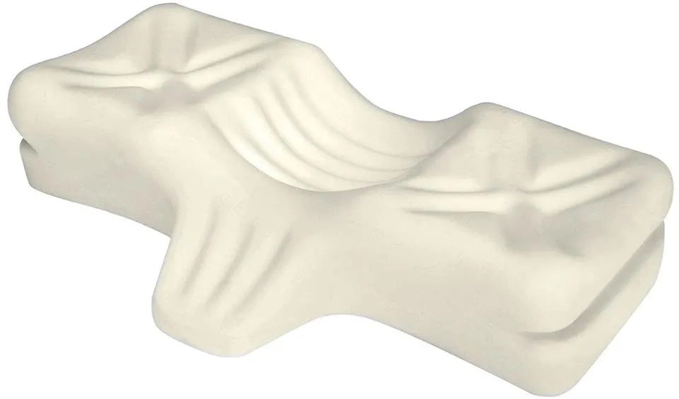 Core Products Therapeutic Pillow, Firm Orthopedic Support, Back or Side Sleeping, Petite