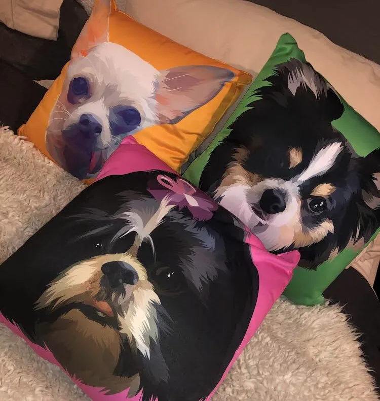 Custom Print Pet Pillow