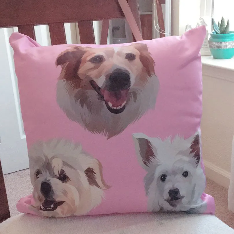 Custom Print Pet Pillow