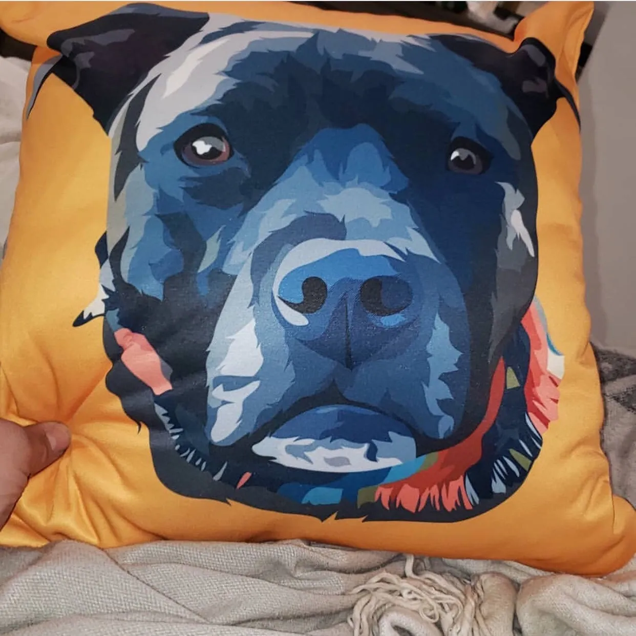Custom Print Pet Pillow