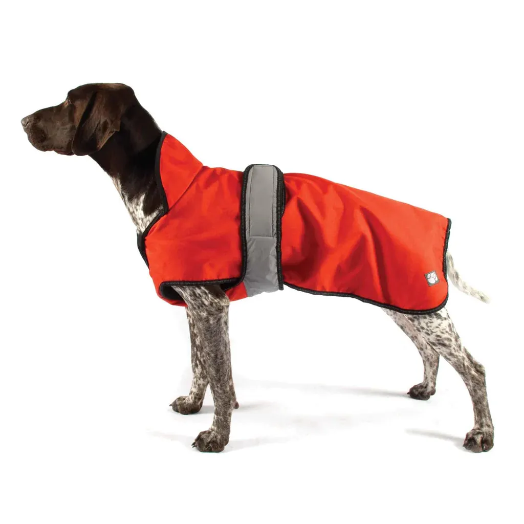 Danish Design - 2 In 1 Dog Coat - Orange - 75cm (30")