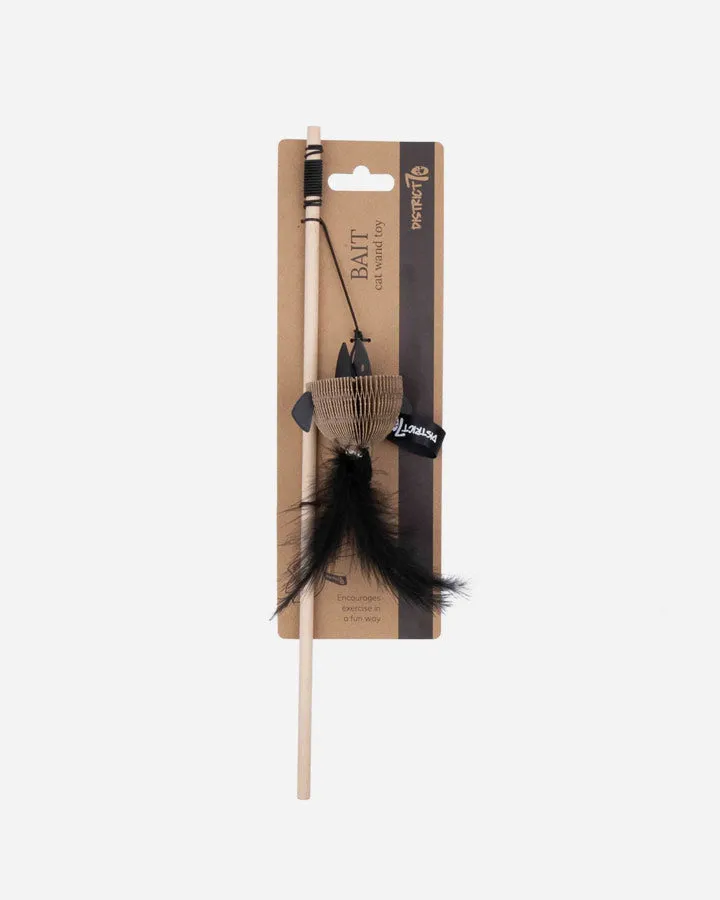 District 70 Bait Wand Toy - Black