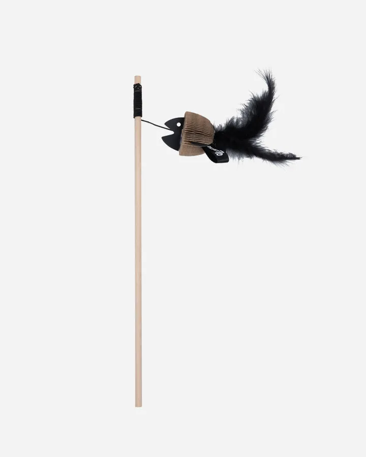 District 70 Bait Wand Toy - Black