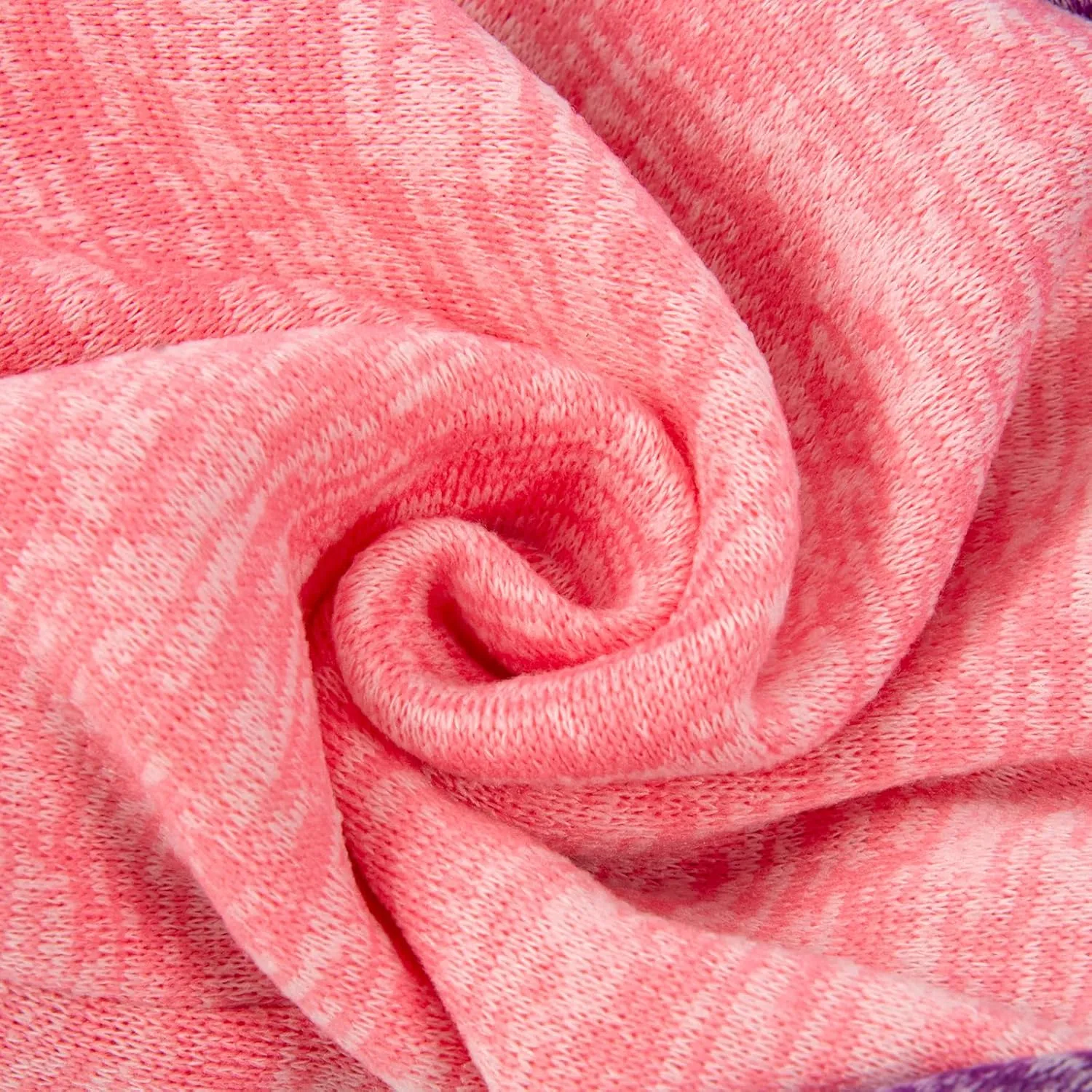 Dog Sweater, Dog Sweaters for Small Dogs, 2, 3 Pack Warm Soft Pet Clothes for Puppy, Medium Large Cat, Dogs Girl or Boy, Dog Shirt for Winter Christmas (Hoodie Pink,Purple Pink,Rose, Small)