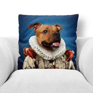 DUCHESS MUCHESS - CUSTOM PET PORTRAIT THROW PILLOW