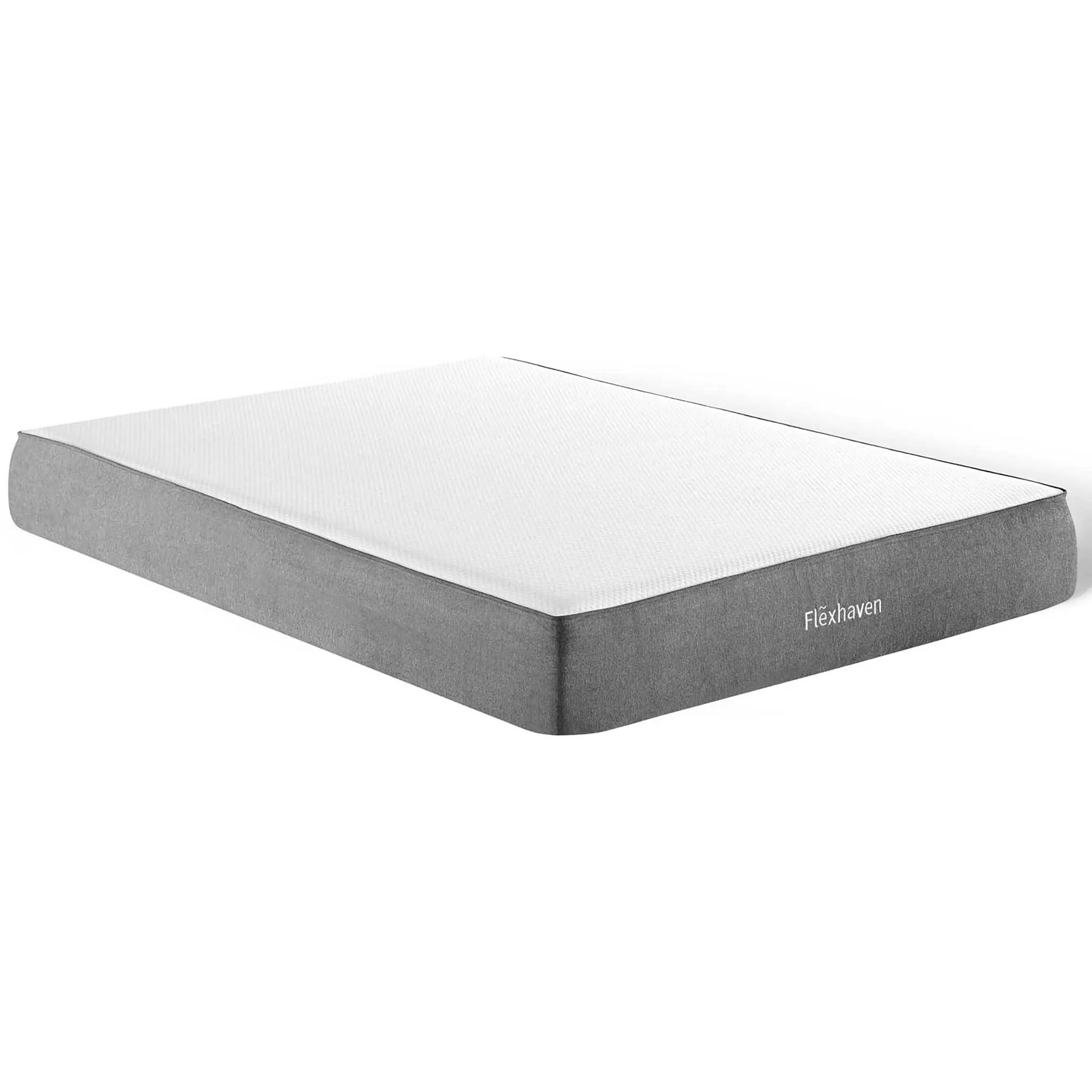 Flexhaven 10" Pressure-Relief Memory Foam Mattress White