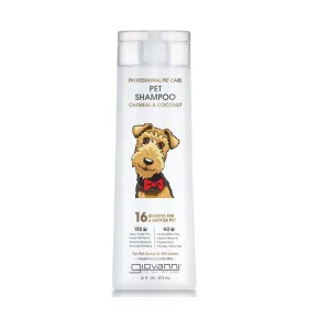 GIOVANNI Pet Shampoo Professional Pet Care (Oatmeal & Coconut) - 473ml