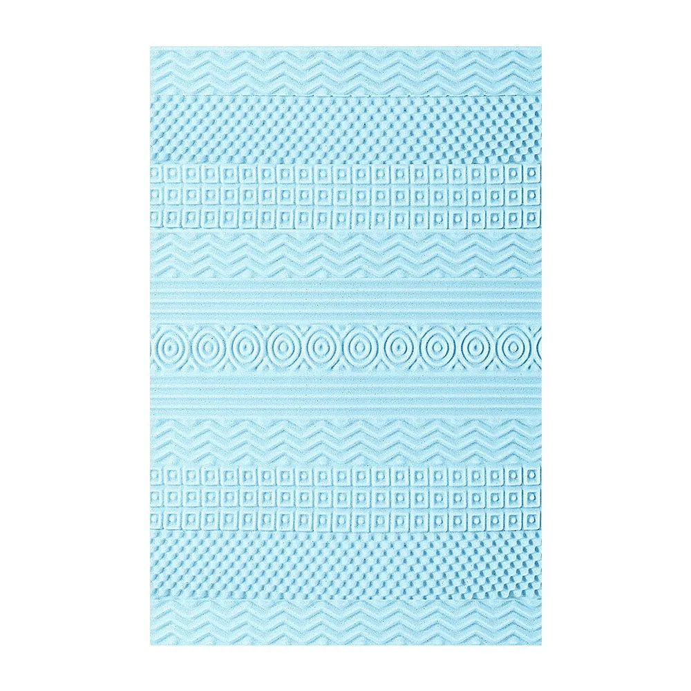 Giselle Bedding Memory Foam Mattress Topper 11-Zone 8cm Single