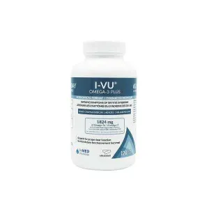 I-VU Omega 3 Plus (120) - High potency softgels