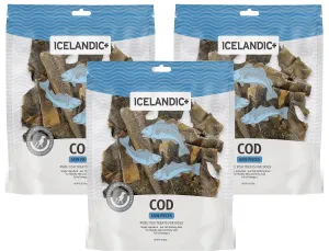 Icelandic  Cod Skin Pieces Dog Treats (3 pack)