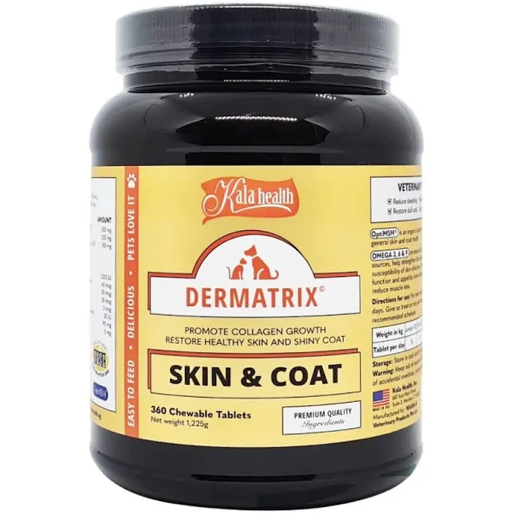 Kala Health Dermatrix for Dogs & Cats 360cts