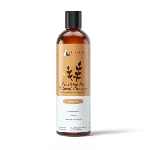 Kin   Kind Sensitive Skin Shampoo for Puppies & Kittens (Unscented) 12 oz
