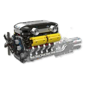 Lamborghini Supercar V12 Engine & Transmission 1260pcs