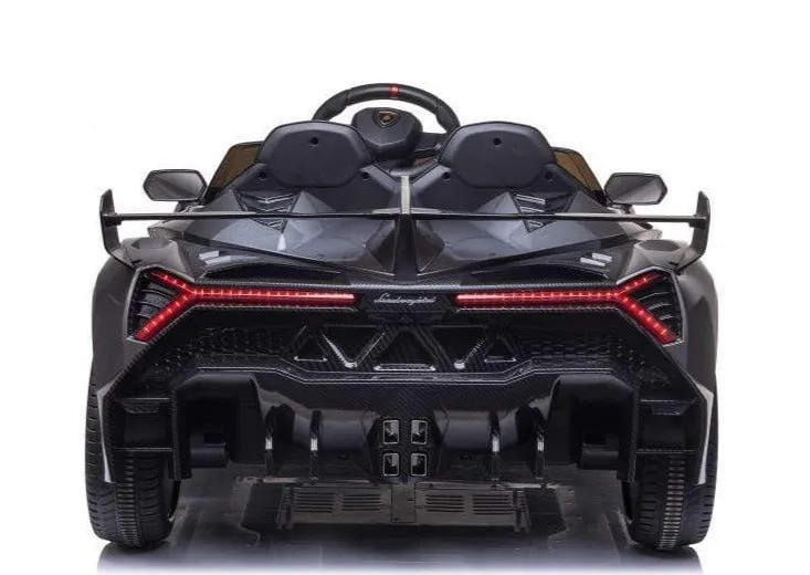 Licensed Lamborghini Veneno Exotic Kids Car with Bluetooth | Gray