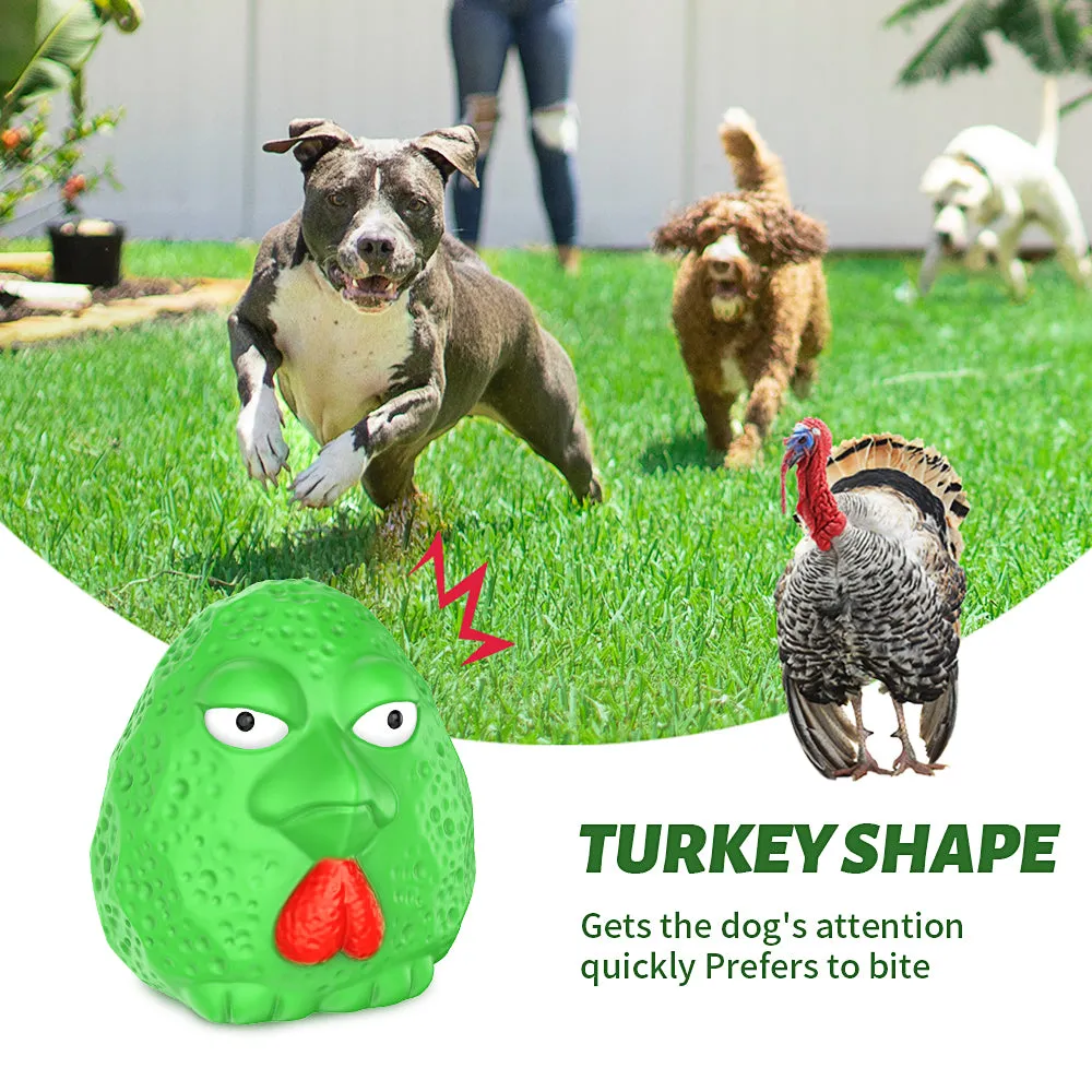 MASBRILL Rubber Dog Chew Toys, Treat Food Dispensing Dog Toys for Teeth Cleaning, Interactive Dog Toys for Small Medium Large Dogs