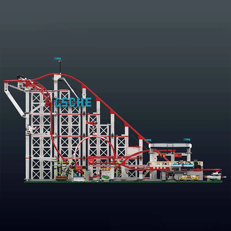 Motorized Looping Roller Coaster 3646pcs