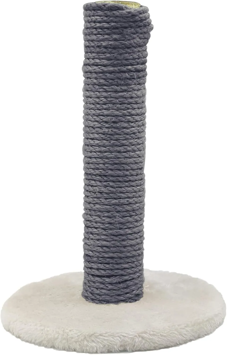 Natural Sisal Rope for Cat Scratcher, 1/4 Inch 65FT Sisal Rope for Cat Scratching Post Repair Replacement, Multi Color Cat Scratch Tree Rope Replacement, Silver Grey